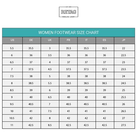 miu miu size chart shoes